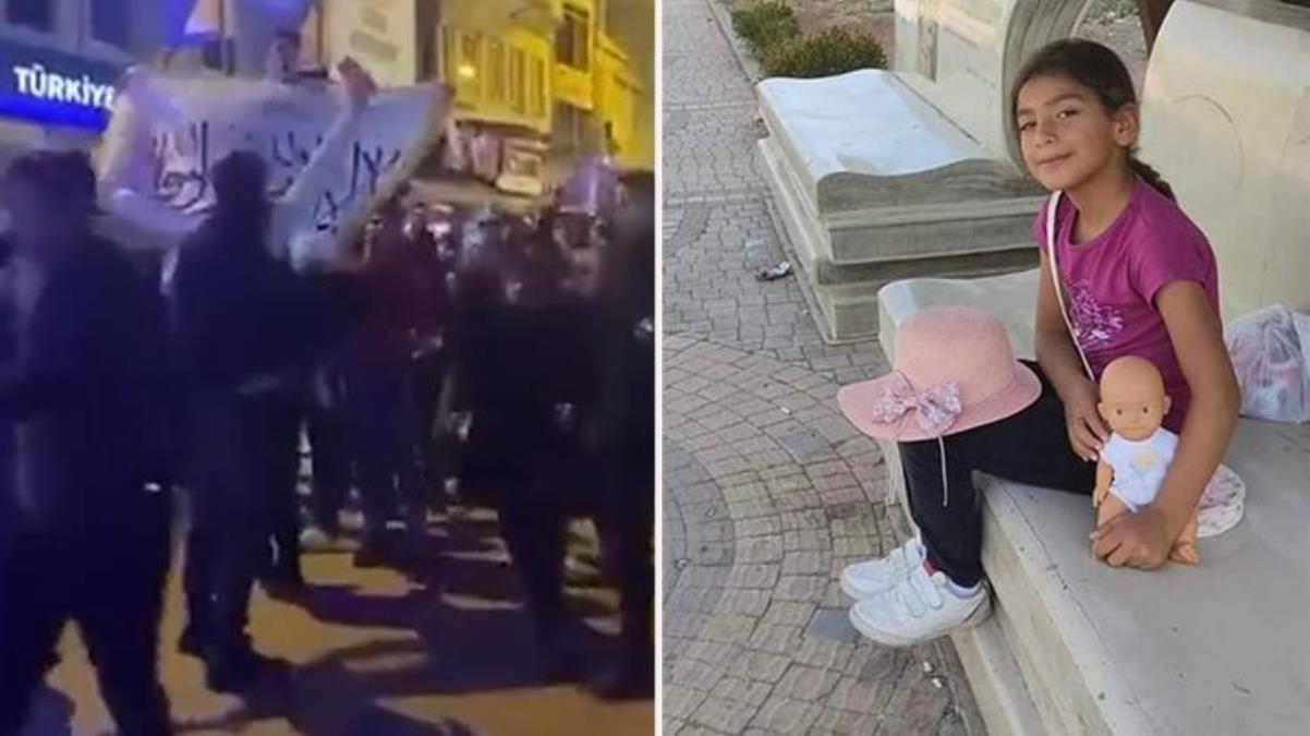 Suriyeliler sokaklara döküldü