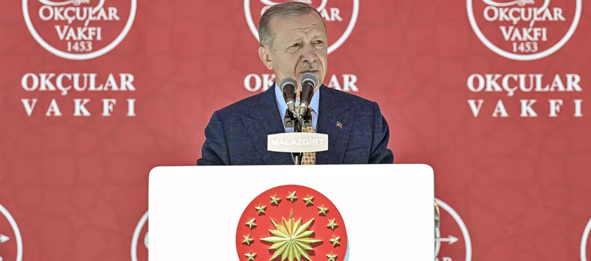 Erdoğan’dan Malazgirt’te yerel seçim mesajı