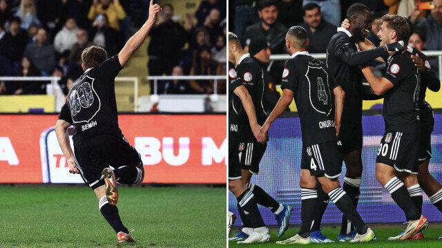 Beşiktaş deplasmanda Hatayspor’u 2-1 mağlup etti