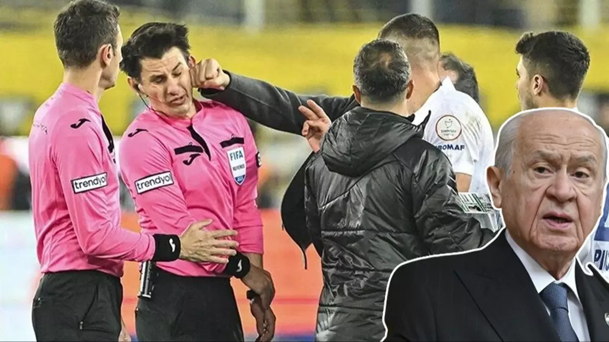 Bahçeli’den hakem Meler’e saldırıya tepki!