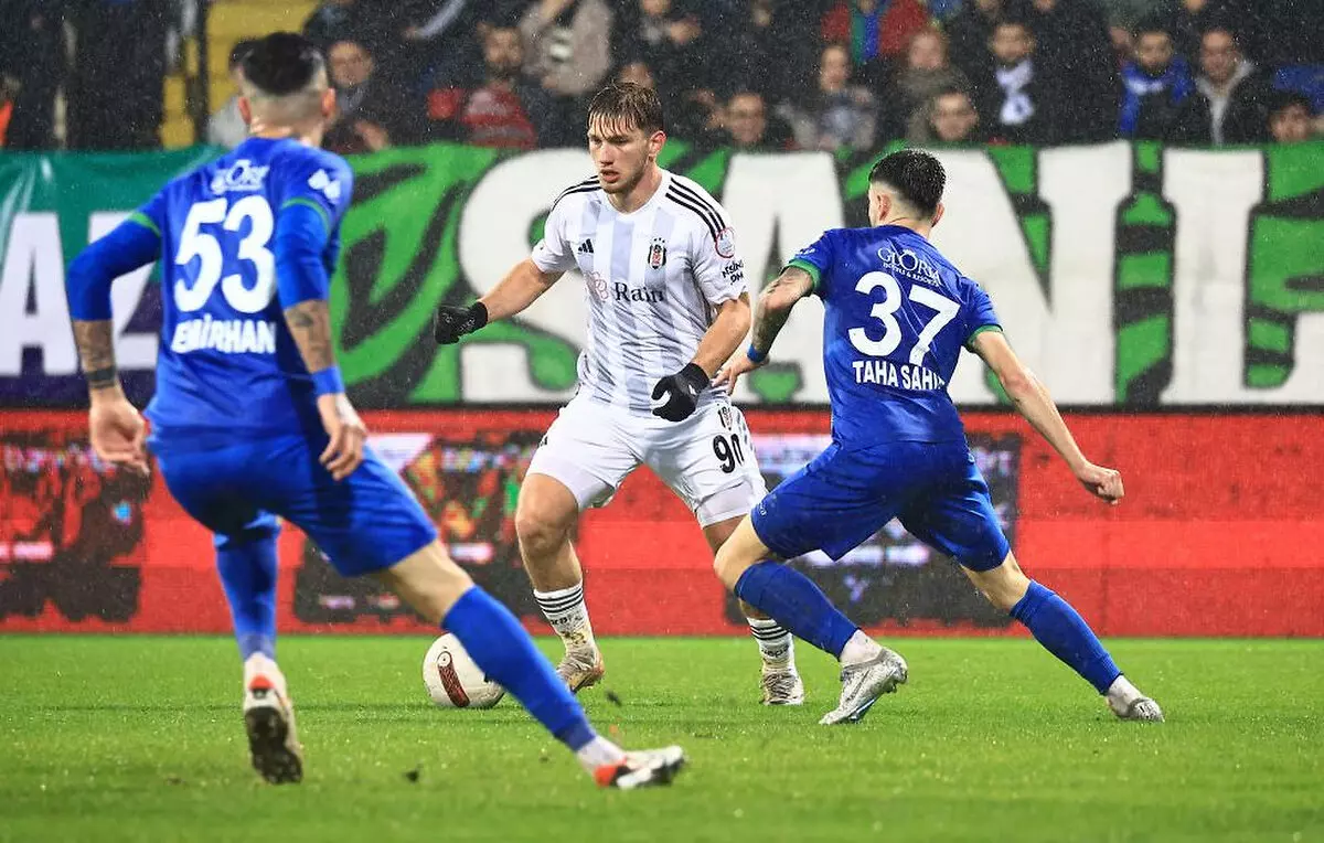 Çaykur Rizespor: 0 – Beşiktaş: 4