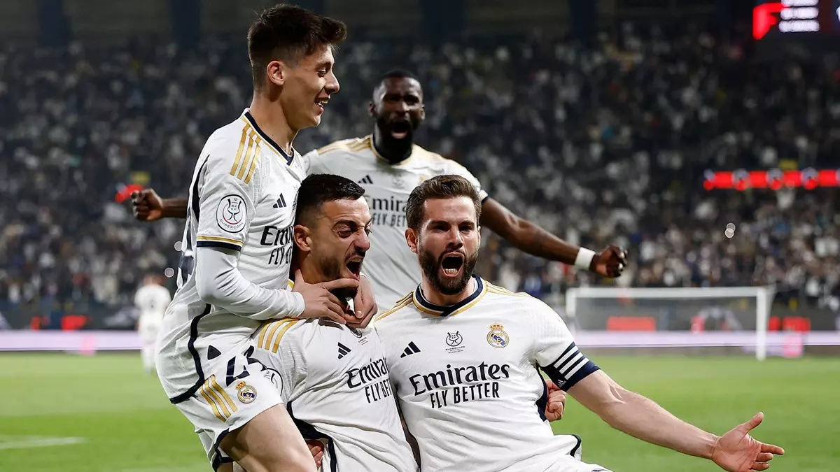 Real Madrid derbide final biletini kaptı