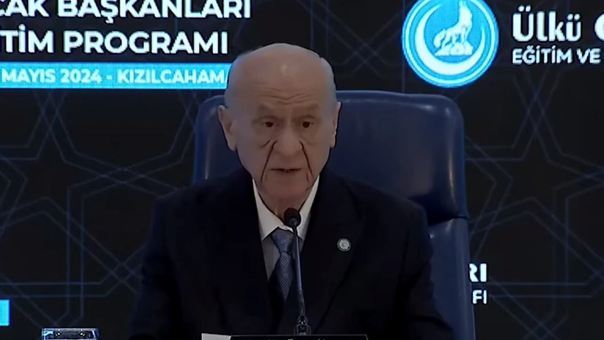 Bahçeli resti çekti!