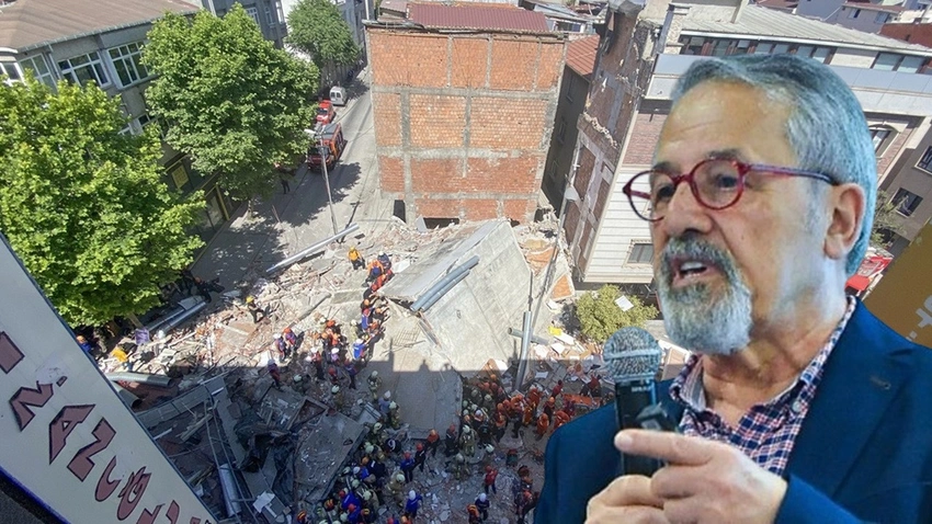 Naci Görür’den Küçükçekmece’de çöken bina hakkında açıklama