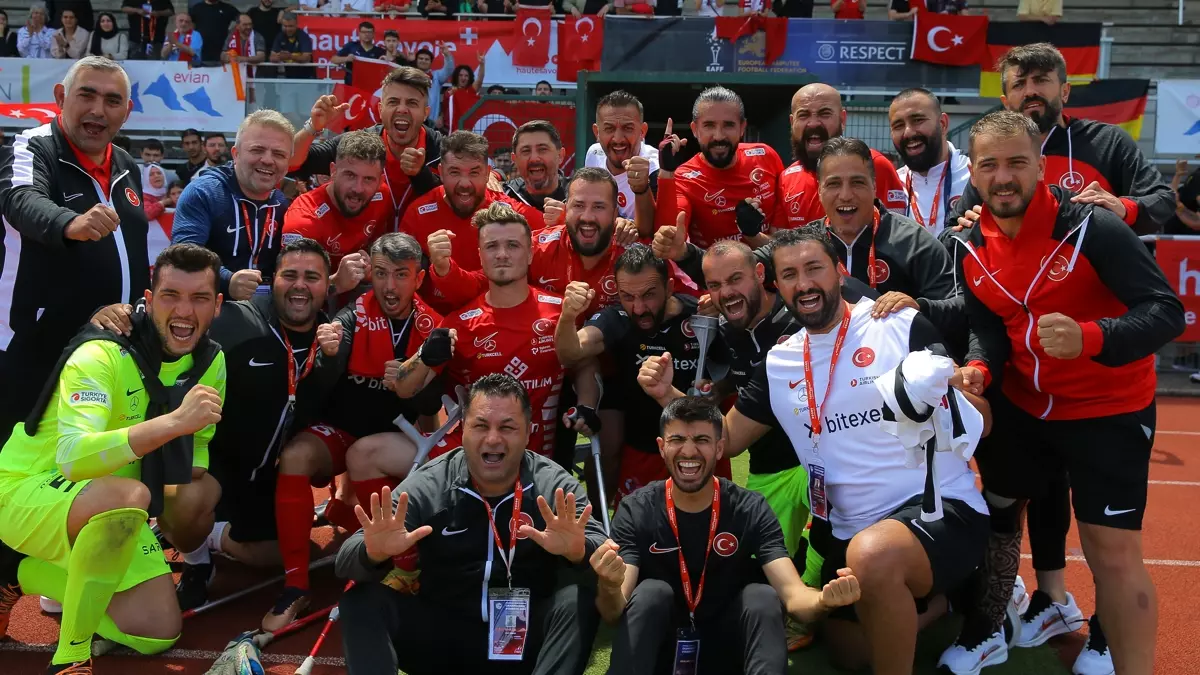 Ampute Milliler, Avrupa’nın en büyüğü oldu