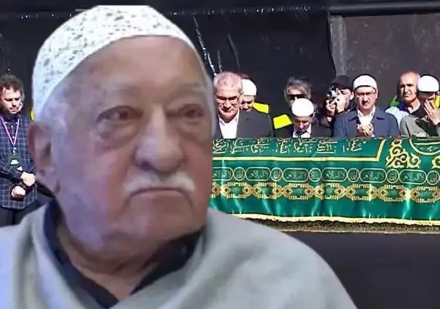 FETÖ elebaşı İncil’le gömüldü
