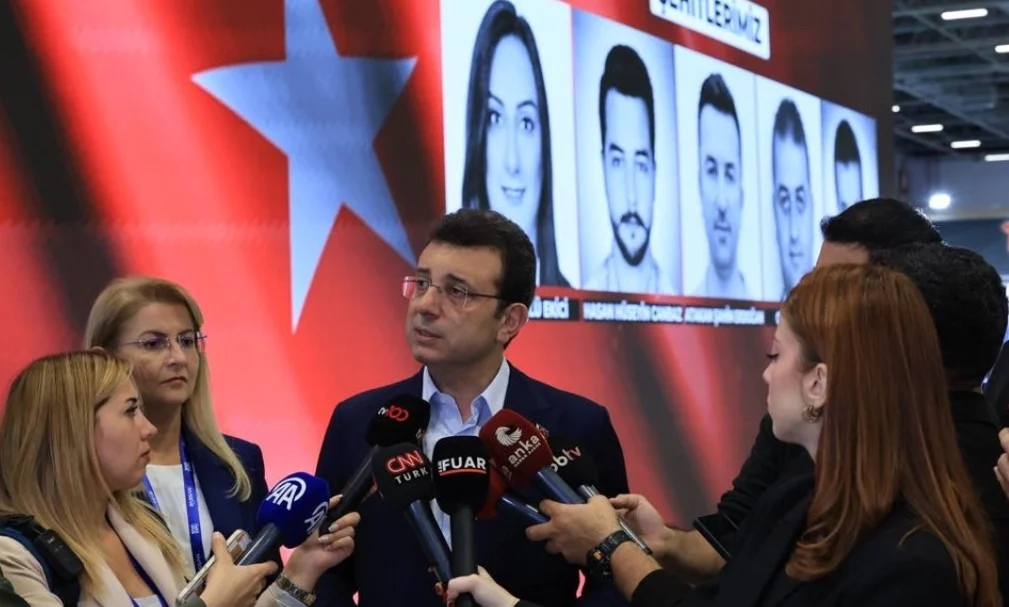 İmamoğlu, TUSAŞ standında terör saldırısını kınadı