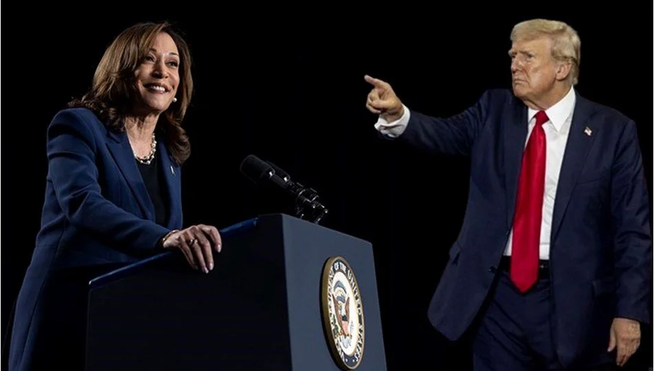 Trump, Harris’i hedef aldı!