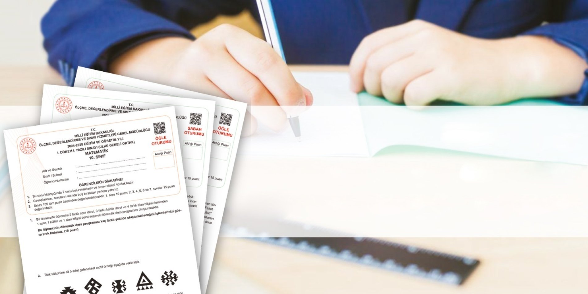 MEB ortak yazılı sınavların soru ve cevaplarını açıkladı