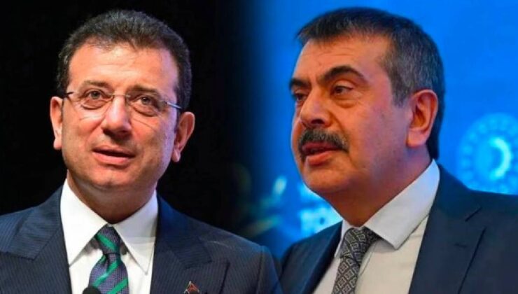Bakan Tekin’den İmamoğlu’na Diploma Göndermesi