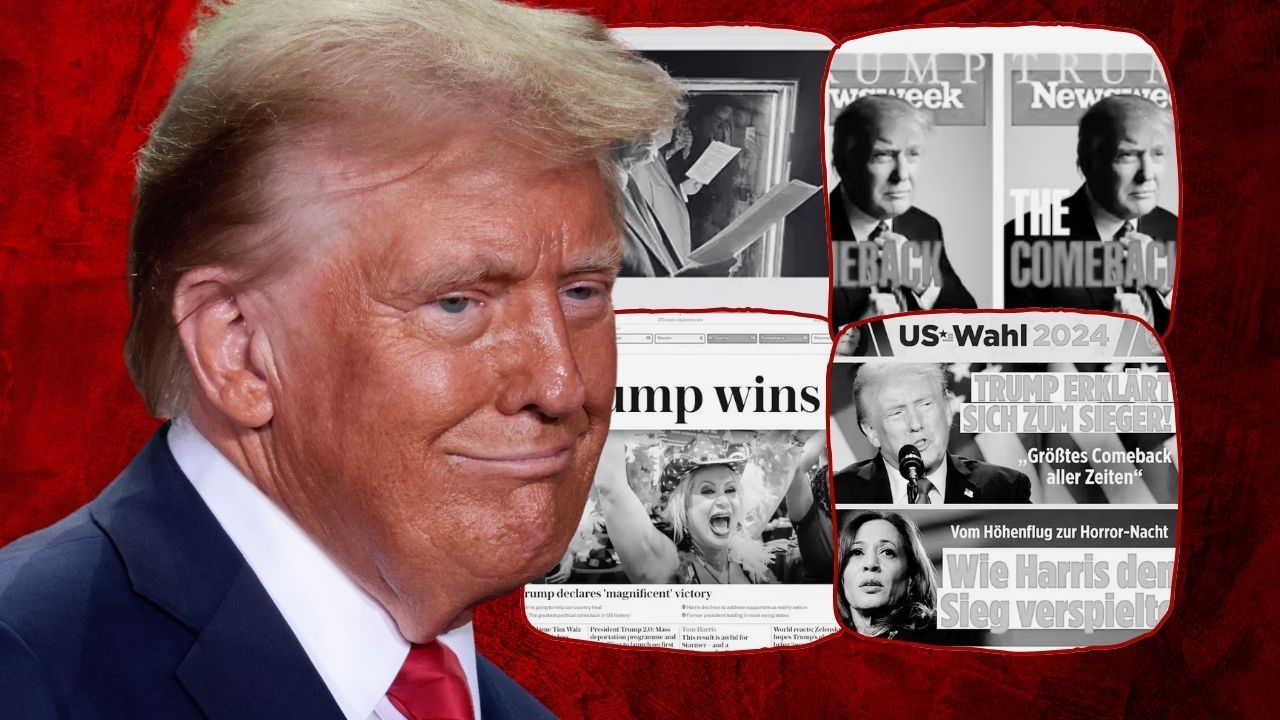  Trump, dünya medyasının gündemine oturdu