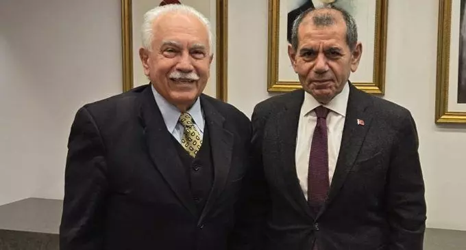 Dursun Özbek, Doğu Perinçek ile sponsorluk hakkında görüşmüş