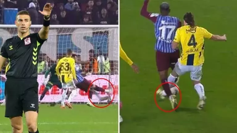 Trabzonspor-Fenerbahçe maçının VAR kayıtları açıklandı