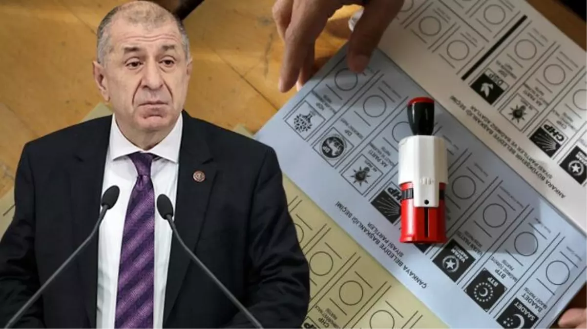 Ümit Özdağ, son seçim anketini paylaştı