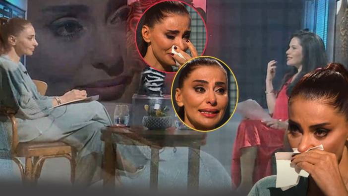 Hande Fırat geçmişini anlatırken gözyaşlarına boğuldu