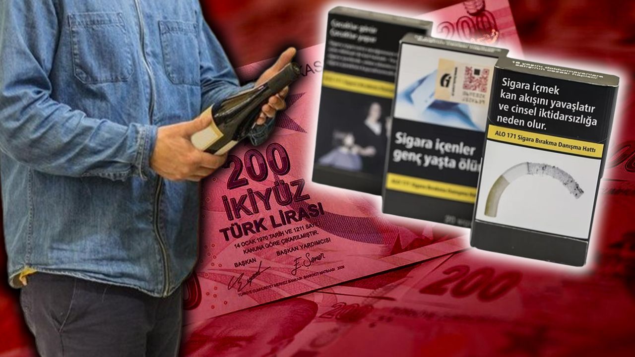 Sigara ve alkole yeni yıl zammı geliyor