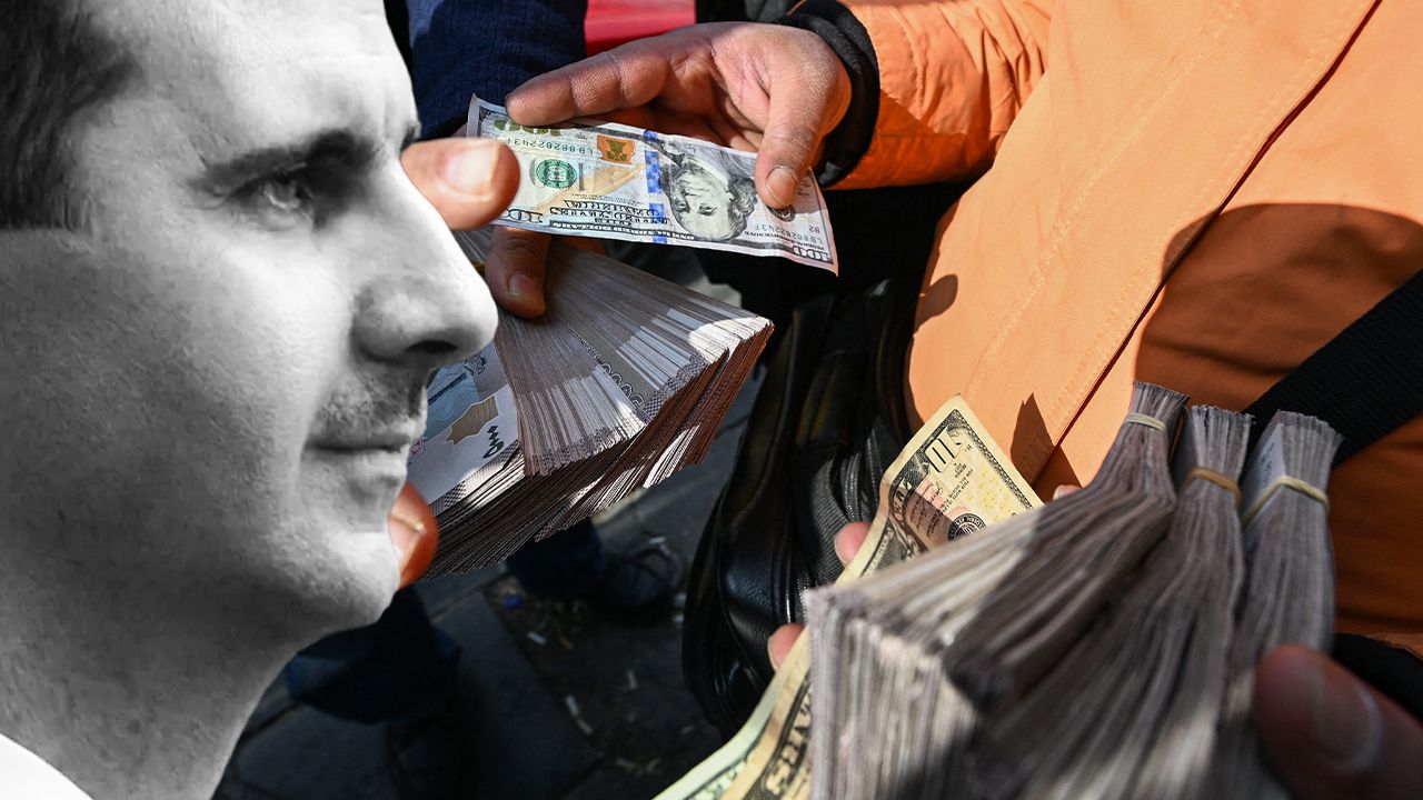 Esad kaçarken ne dolar bırakmış ne altın!