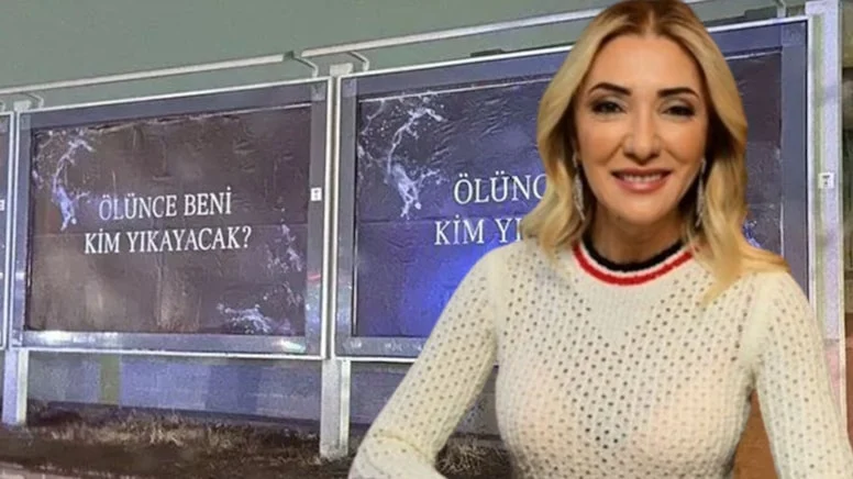 Bakanın eşi TRT’nin afişine ateş püskürdü