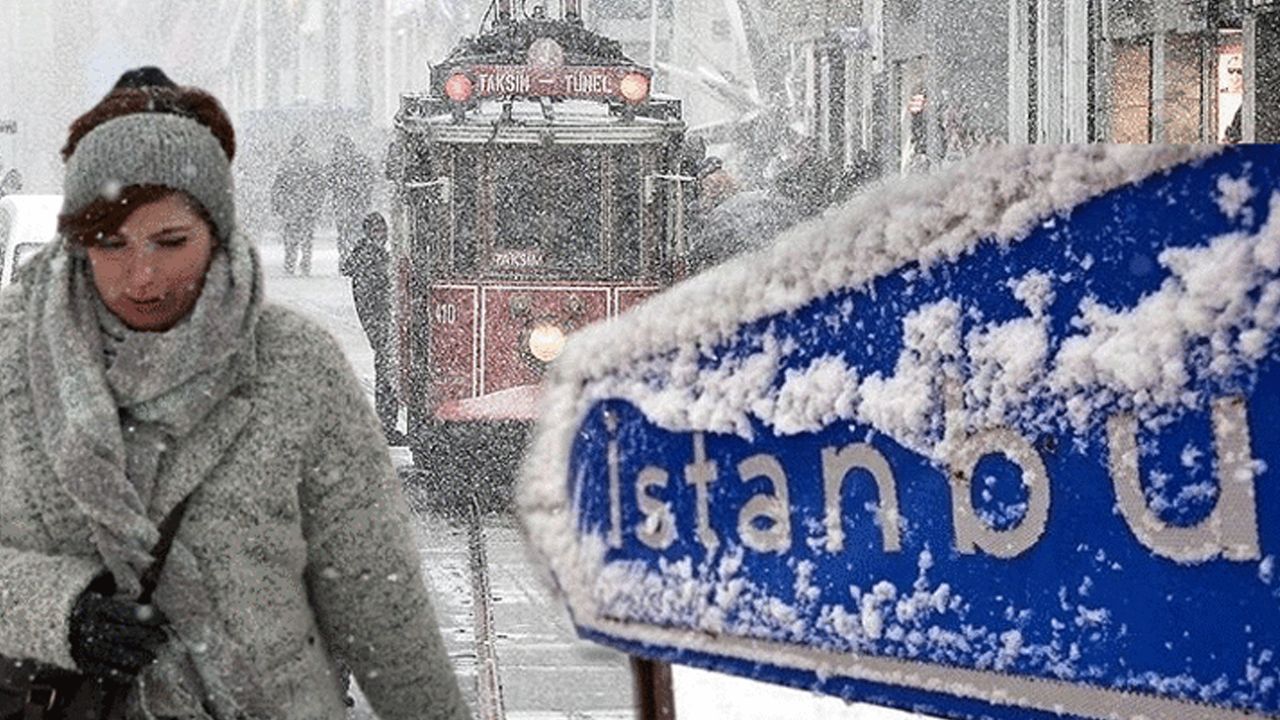 İstanbul’a kar bekleniyor!
