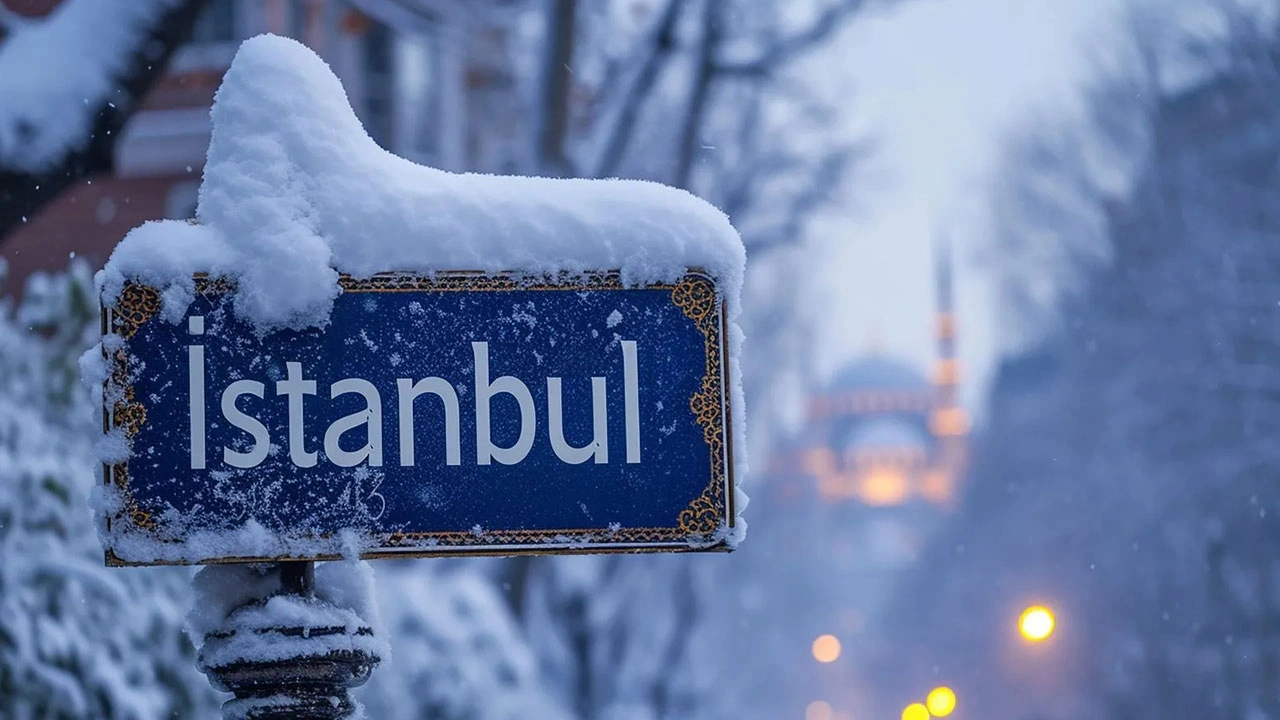 İstanbul’a kar geliyor!