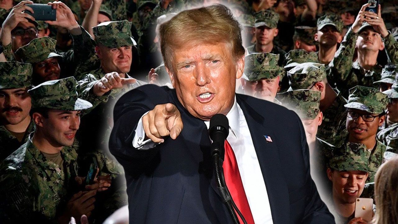 Trump’tan ‘ülkemiz işgal ediliyor’ sözleri!