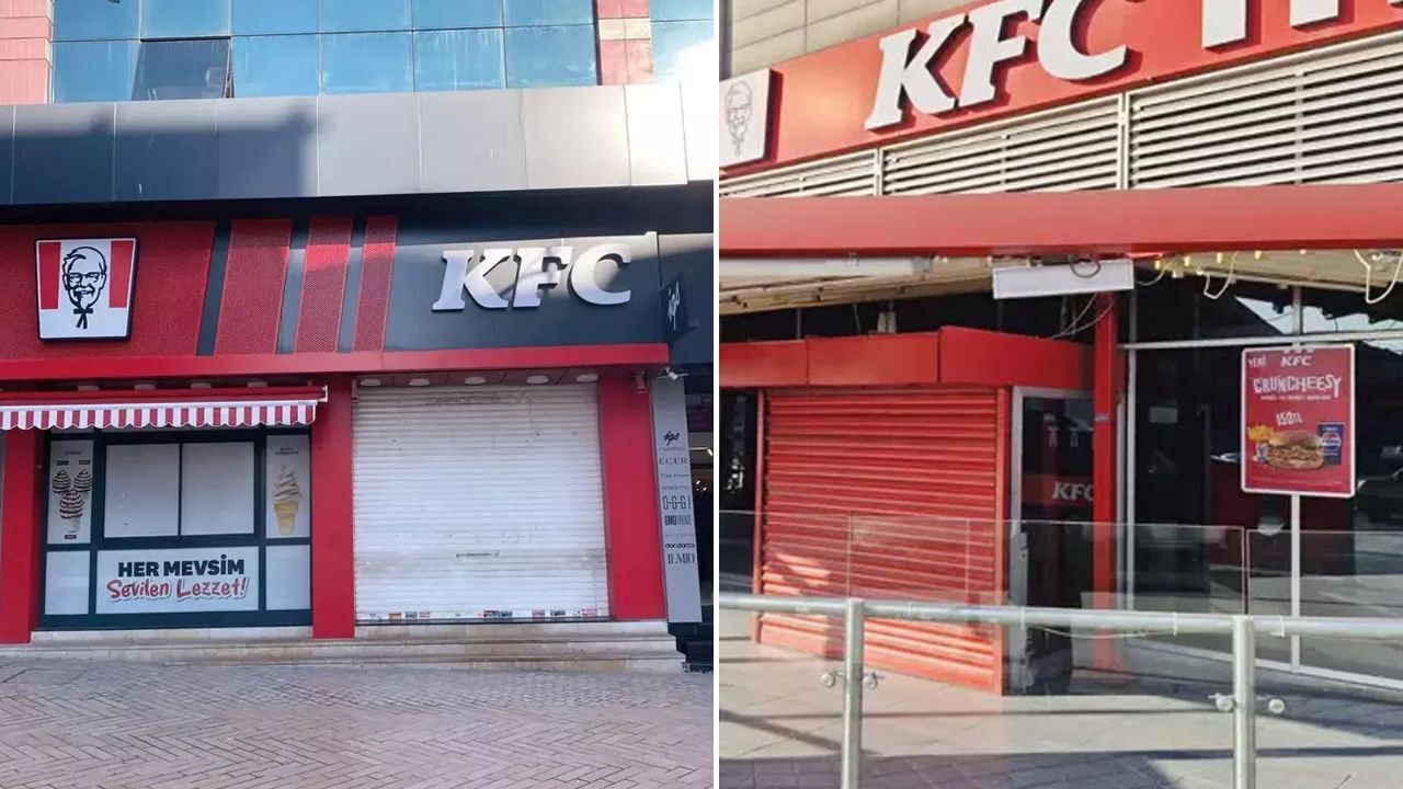 KFC restoranları kapanmaya başladı!
