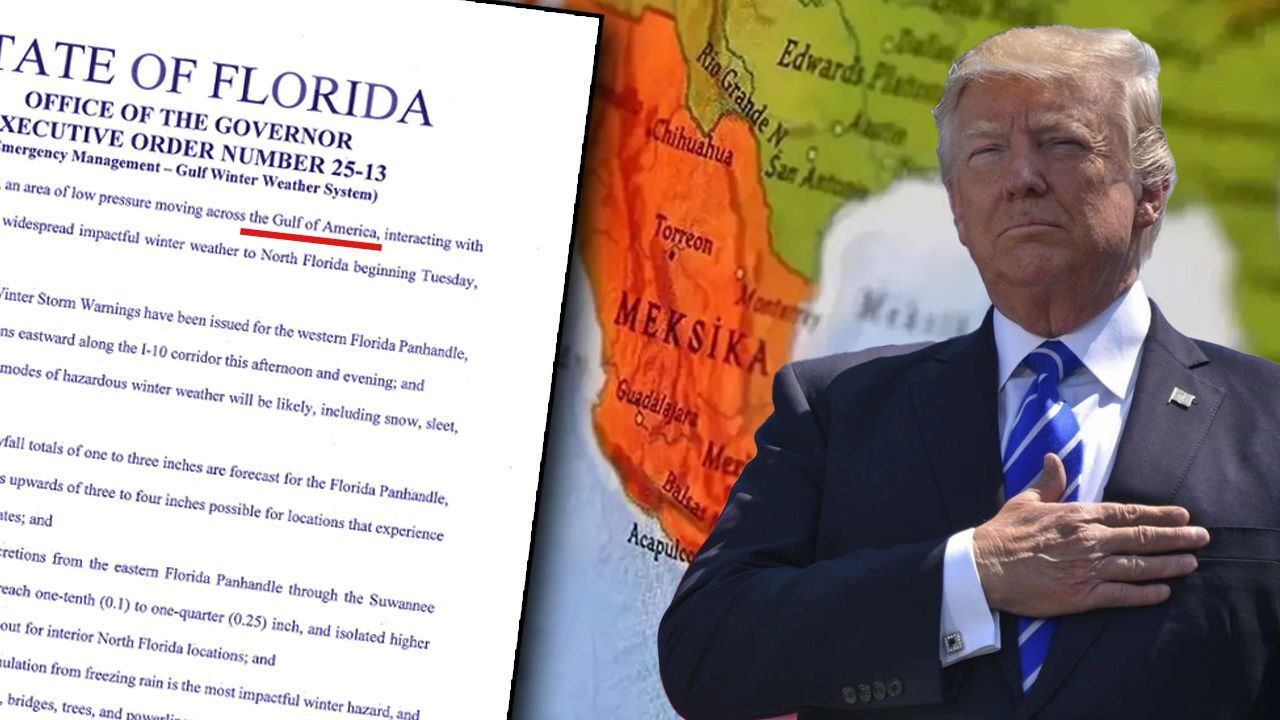  ‘Meksika Körfezi’ adı değiştirildi!