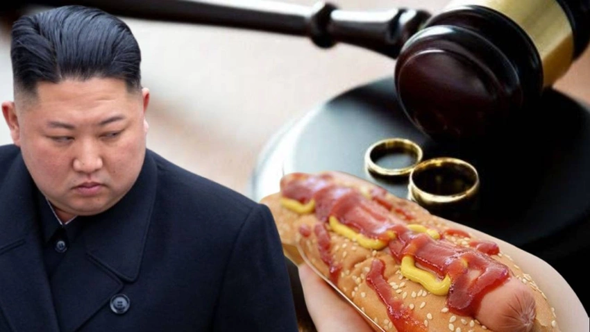 Kuzey Kore’de sosisli sandviç ve boşanma yasaklandı!
