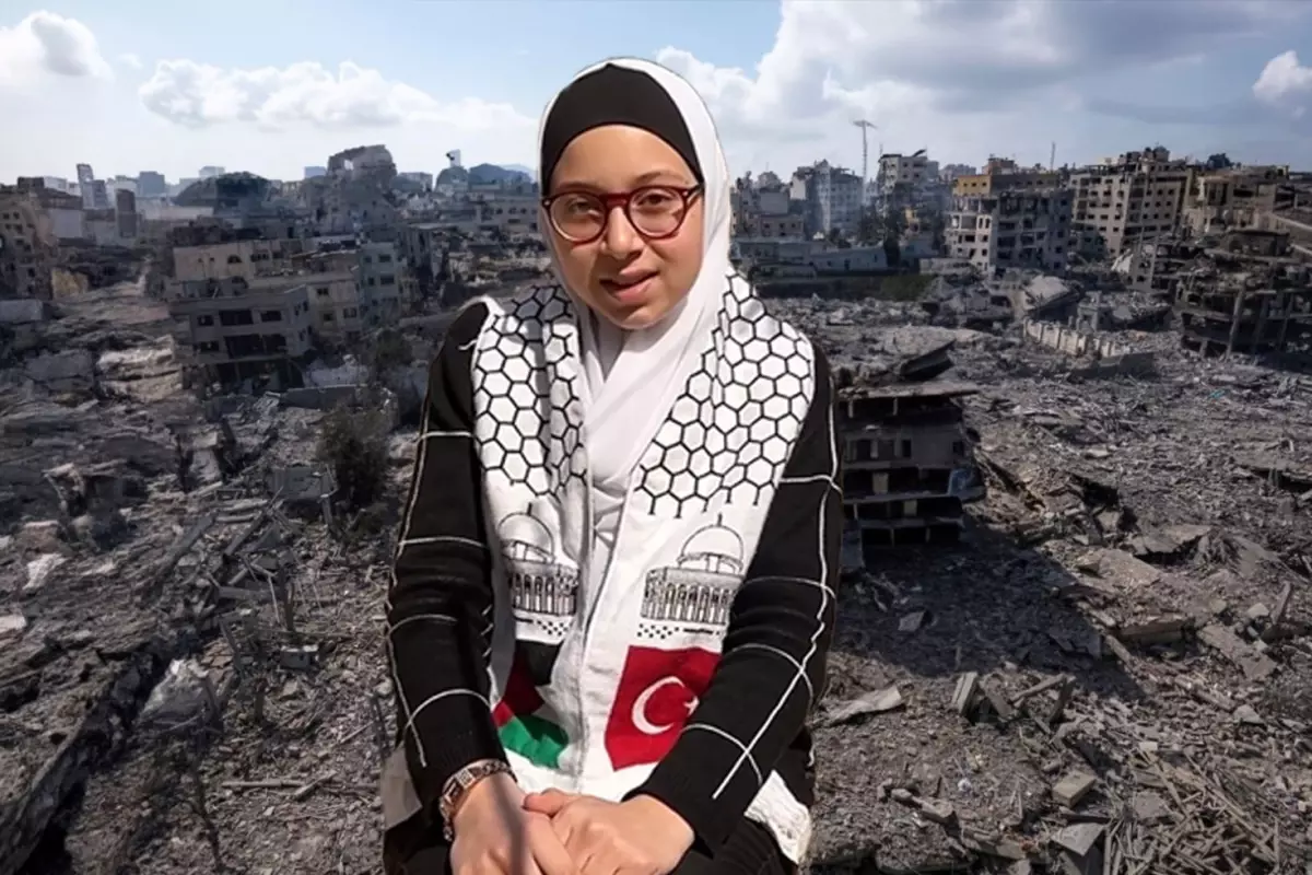 Filistinli Tesnim’den Cumhurbaşkanı Erdoğan’a duygu dolu mektup