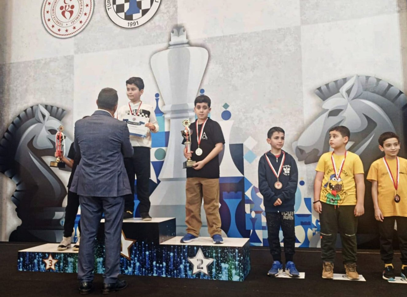 Sebahattin Zaim İlkokulu öğrencisi Satranç Şampiyonası’nda Türkiye ikincisi oldu