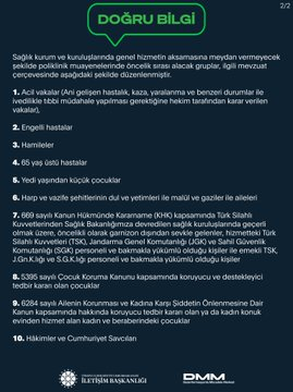 Suriye’lilere hastanelerde öncelik iddiası yalanlandı!
