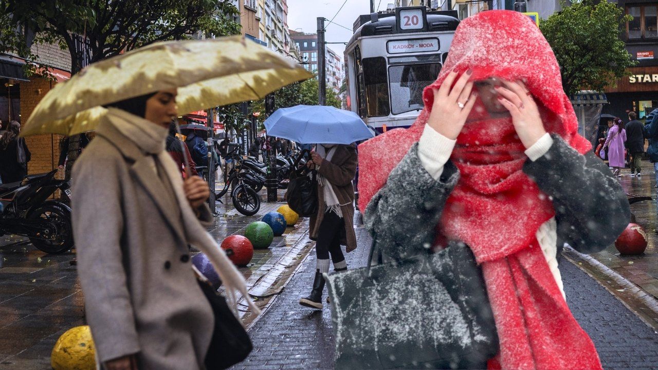 Sıcaklıklar düşüyor kuvvetli yağışlara dikkat!