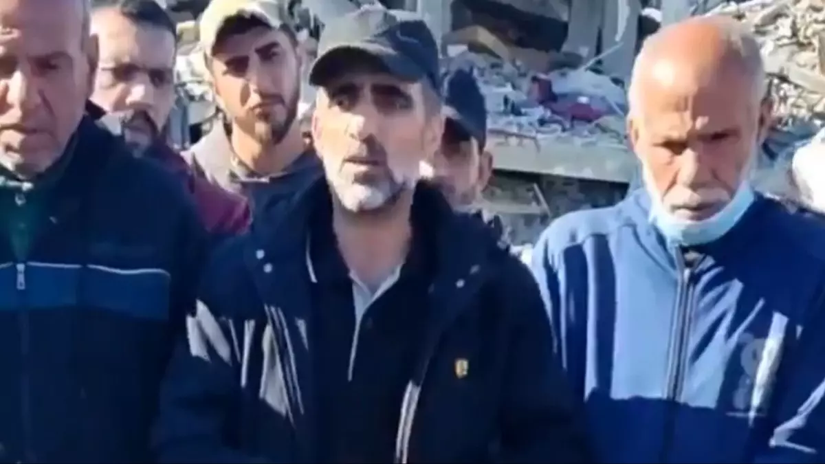 İsrail’in öldürdük dediği Hüseyin Feyyad  Gazze’de ortaya çıktı