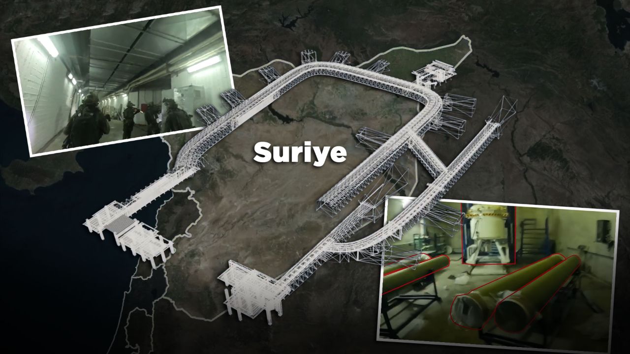 İsrail, Suriye’de ‘Derin Katman’ yeraltı tesisine baskın düzenledi!