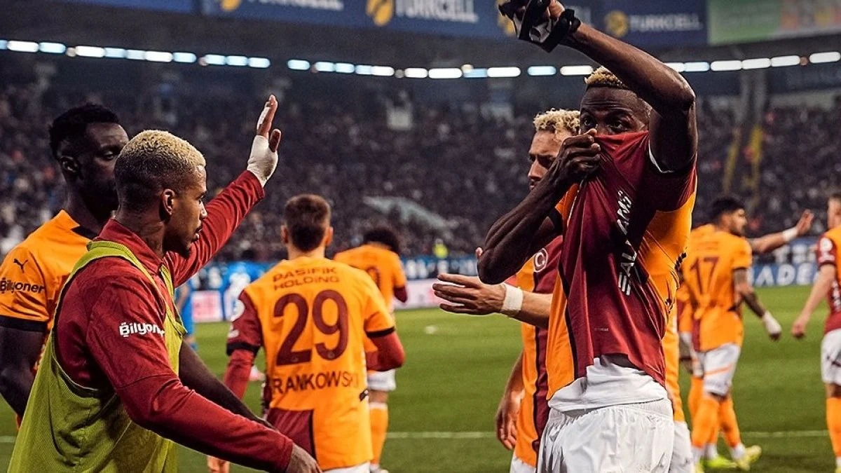 Galatasaray, Rizespor engelini 2-1 le geçti