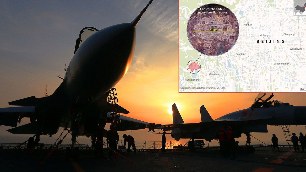 3. Dünya Savaşı’na hazırlık uydu görüntülerinde