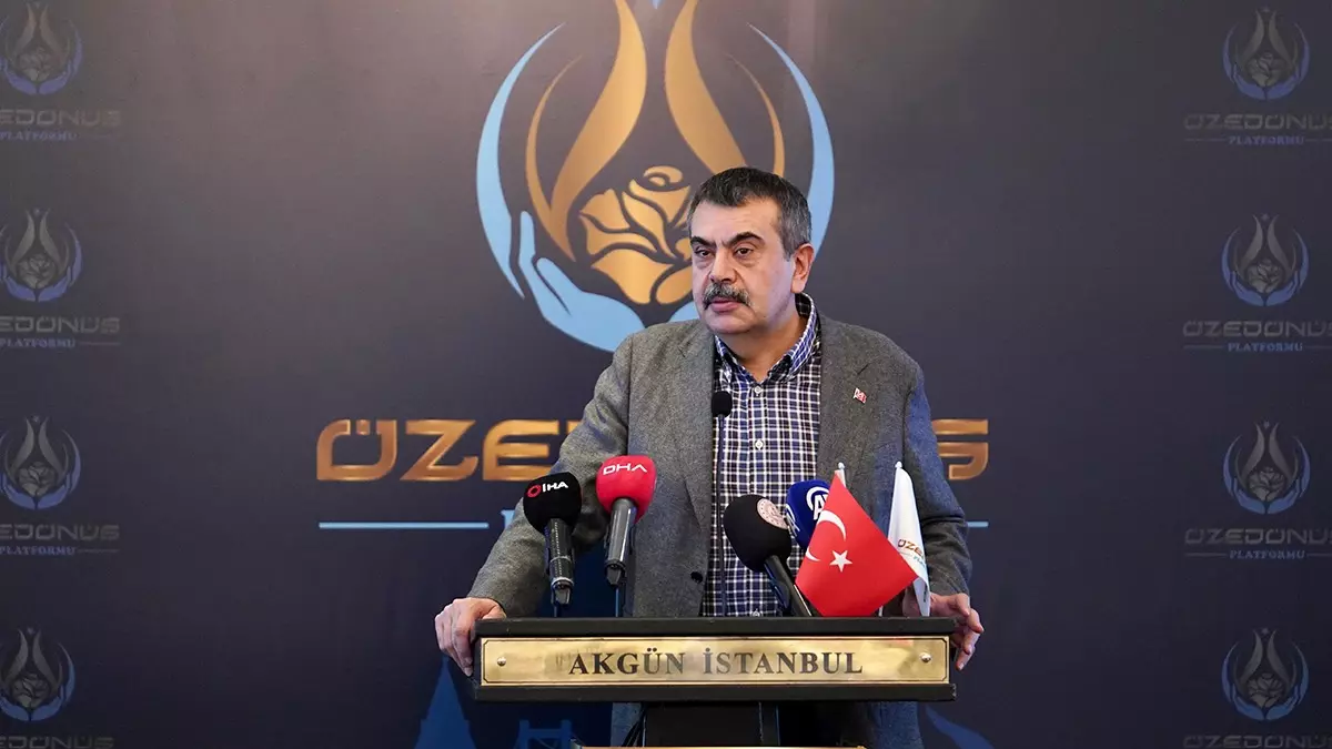 Bakan Tekin: 2002’deki derslik sayısını ikiye katladık