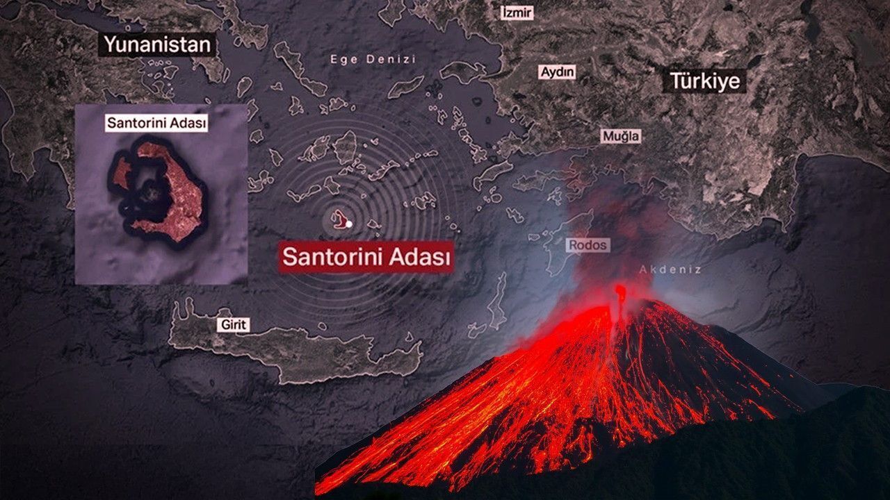 Ege Denizi’nde deprem ve volkanik patlama uyarısı!