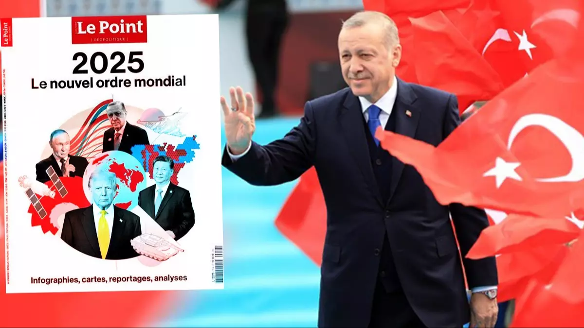 Fransız dergisi Erdoğan’ı kapağına taşıdı