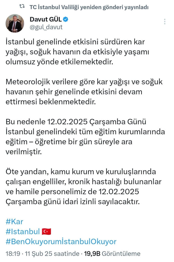 İstanbul'da eğitime bir günlük ara!