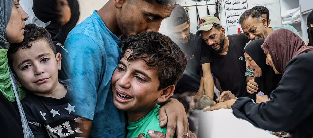 Gazze’de can kaybı 57 bini aştı