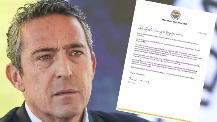 Ali Koç’tan kongre üyelerine duygusal veda mektubu