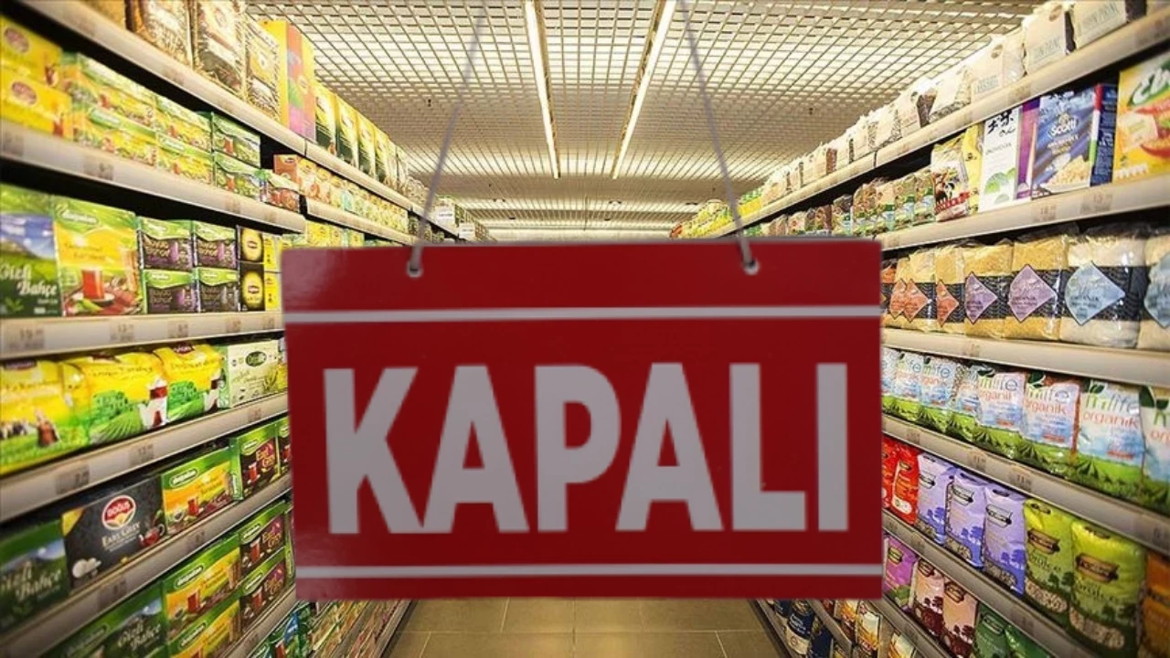 Marketler pazar günü kapanacak mı?