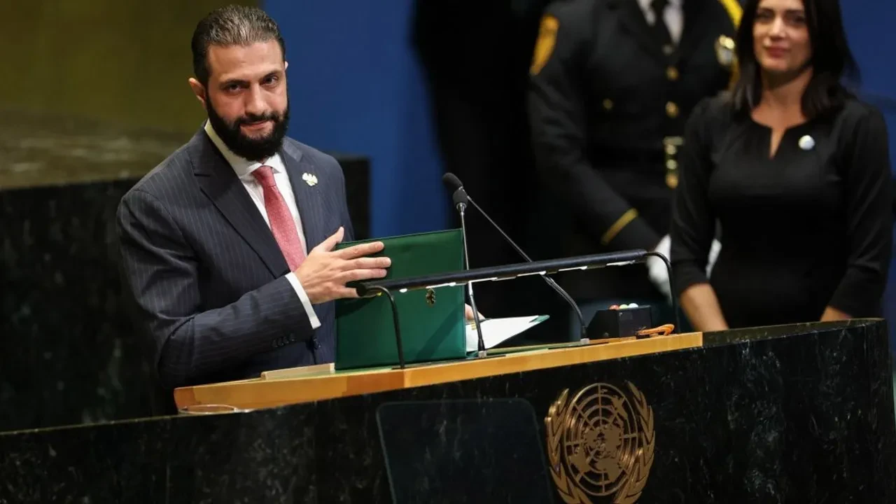 Ahmed Şara BM Genel Kurulu’nda konuştu