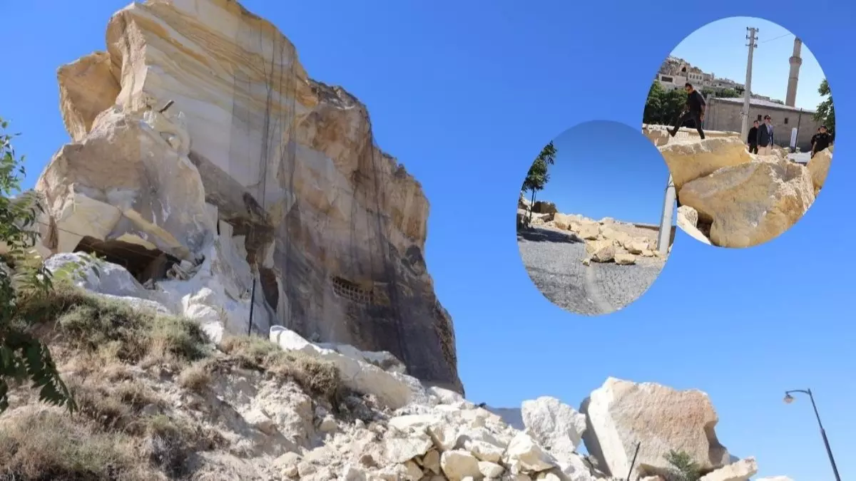 Nevşehir’de faciadan dönüldü