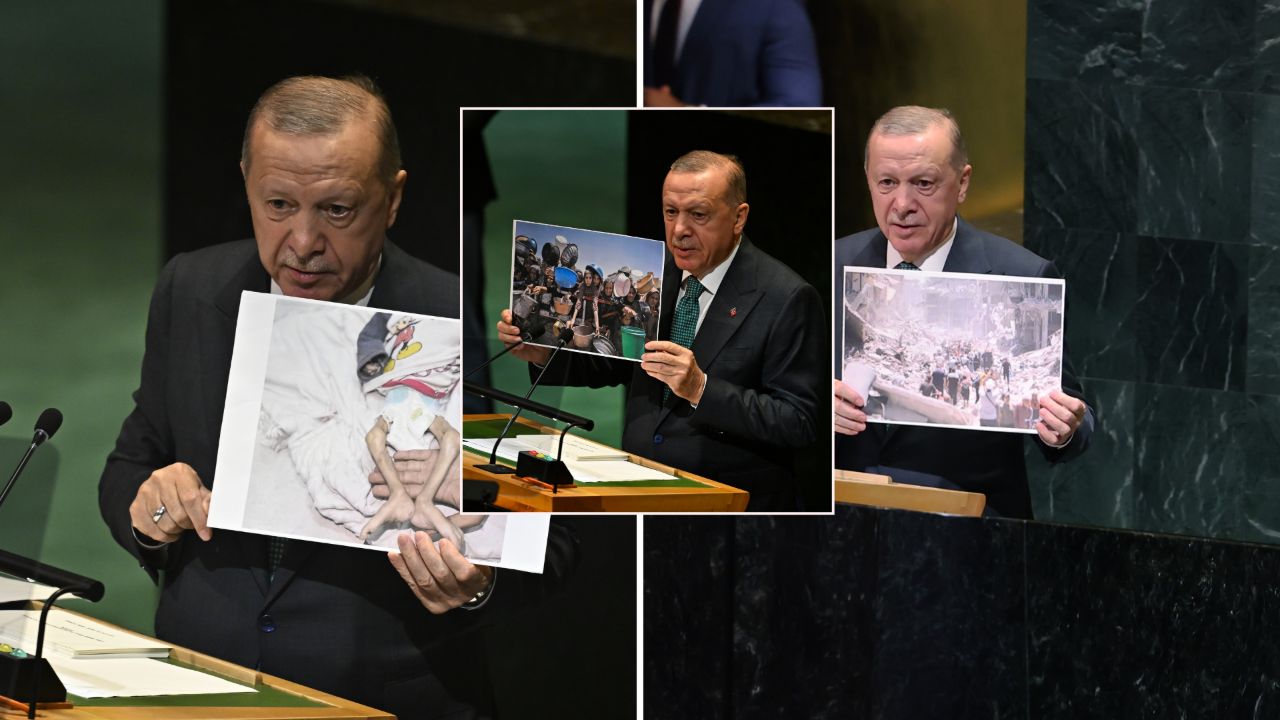 Cumhurbaşkanı Erdoğan: Gazze’de insanlık ölüyor!