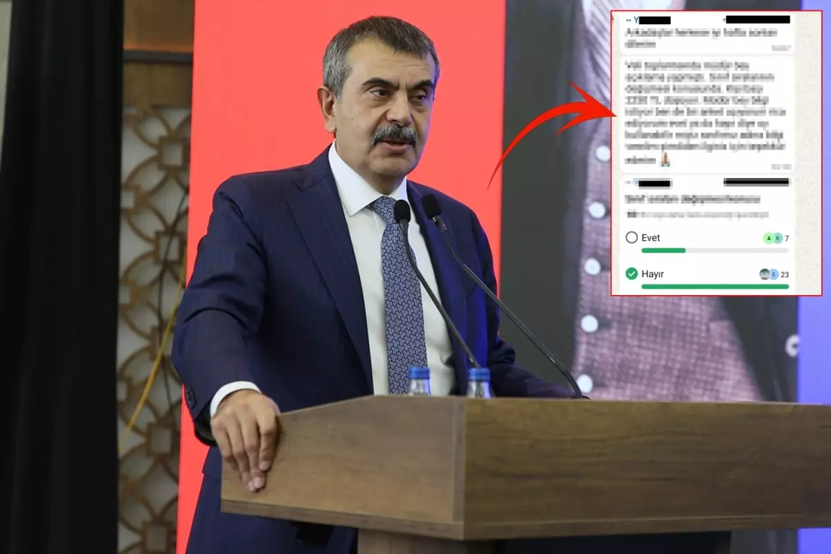 Devlet okulunda sıra parası krizi!