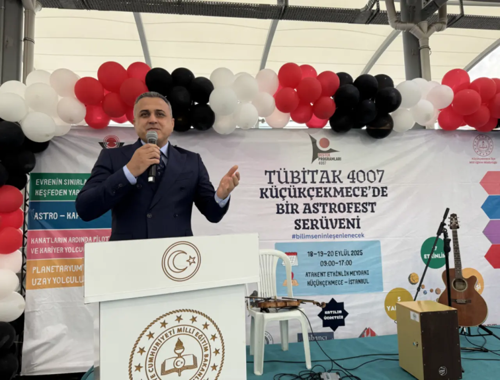 Küçükçekmece'de Bilim ve Uzay Festivali Başladı