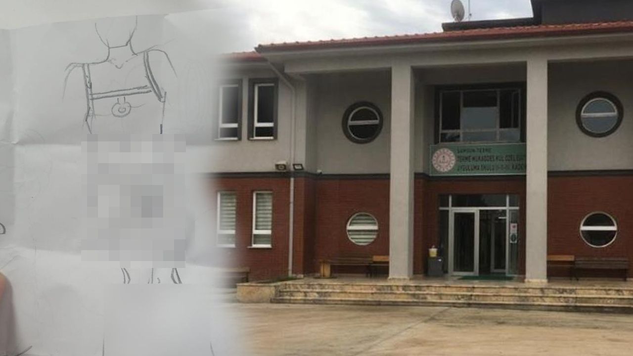 Özel eğitim okulunda öğrencilerin çantalarından nü resimler çıktı! 