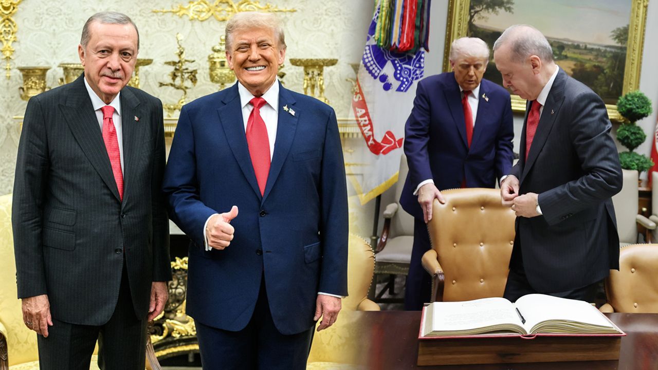 Trump, Erdoğan’ın sandalyesini tuttu